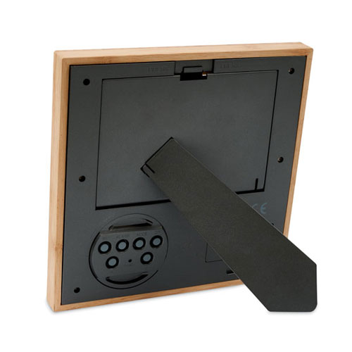 Bamboe fotolijst met weerstation - Image 2